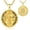 A01-Saint Benedict-G, variant on Saint Jude Necklace for Men Sterling Silver St Jude Thaddeus Necklace Religious Patron Protection Medals Pendant for Men