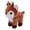 Brown, variant on PuSpu Christmas Deer Plushs Toy Cute Mini Deer Doll Forest Animals Doll Suitable for Christmas Holiday Gift Children's Birthday Gift Ornaments