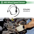 thumbnail image 2 of Unique Bargains ABS Wheel Speed Senor ABS Sensor Anti-lock Braking System Sensor for Toyota Yaris NCP90 ZSP91 2008-2013 Rear Right, 2 of 7