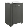thumbnail image 1 of Modway Maybelle 24" Bathroom Vanity in Gray White, 1 of 12