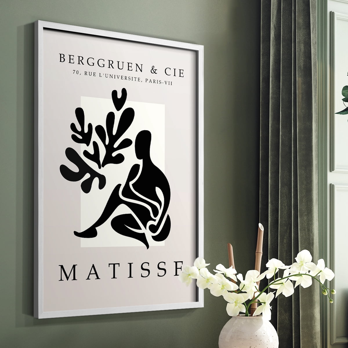 Matisse LIII Framed Print - Solid Wood