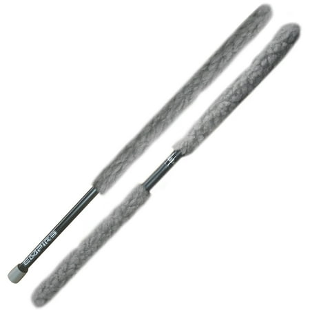 Empire Lightweight Paintball Barrel Battle Swabs - Gray - 2 Pack