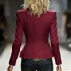 thumbnail image 4 of Blazers para las Mujeres Negocios Casual Manga Larga Solapa Cremallera Slim Fit Blazer de Trabajo, Chaqueta de Oficina Blazers de Negocios de las Mujeres, 4 of 9