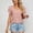 Pink, variant on Graphic Tees for Women'summer Casual V Neck Short Sleeve T Shirt Loose Fit Double Layer Sleeve And Collar Top Women’s T-Shirts for Everyday Pink XXL