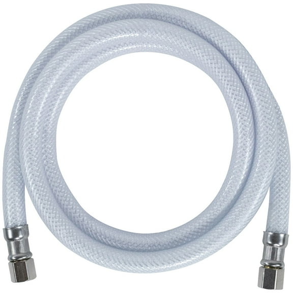 Certified Appliance Accessories IM60P PVC Ice Maker Connector with 1/4" Compression, 5ft