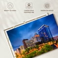 thumbnail image 6 of Elephant Stock Greensboro Park And Skyline Wall Art - Horizontal Canvas Wall Art - Living Room Wall Decor - City Canvas - Green And Yellow Decor - 45" x 30", 6 of 8