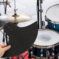 thumbnail image 1 of OULII 2Pcs Drum Cymbal Mute Pad Black Drum Practice for Precise Sound Dampening, 1 of 8