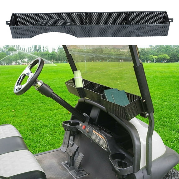 EPOTOOR 2008& UP FOR E-ZGO RXV Gas & Electric Golf Carts Front Inner Storage Basket