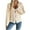 Khaki Sweaters, variant on Htigea Women's Tie Front Cardigan Sweaters Cute Knit Coat Casual Loose Fit Sweater Fall Winter Long Sleeve Knitwear Khaki S