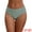 Blue, variant on Unique Bargains Women's Cotton Mid-Waisted Full Coverage Briefs M Gray