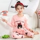 thumbnail image 1 of Conjunto de pijamas de invierno para niños y niñas, ropa de dormir de algodón con animales, para el hogar, de 4, 6, 8, 10 y 12 años, 1 of 4