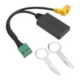 thumbnail image 2 of Adaptador AUX estéreo Bluetooth, cable AUX Bluetooth 5.0 de 12 pines, cable AUX Bluetooth, cable de audio Bluetooth AU Xin, rendimiento potente, 2 of 9