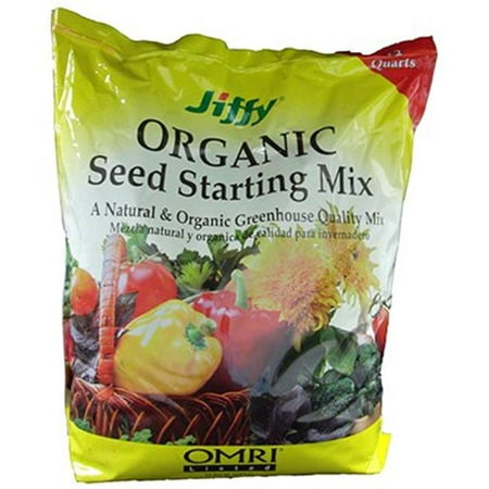 G312 Jiffy 12 Quart Natural & Organic Seed Starter Potting