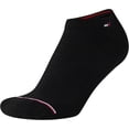 thumbnail image 4 of Calcetines No Show Tommy Hilfiger para mujer, paquete de 12, blanco/negro, 4 of 5