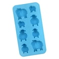 thumbnail image 1 of Silicone Sheep for Baking and Crafting with 8 Detailed Cavities and Grid Design, 1 of 9
