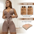 thumbnail image 3 of Women Colombian Fajas High Compression Girdles Tummy Control Full Body Slimming Shaperwear, 3 of 9