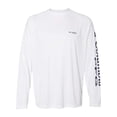 thumbnail image 1 of Columbia Terminal Tackle - Camiseta de manga larga para hombre, color blanco/logotipo Nightshade, extragrande Columbia 138826, 1 of 9