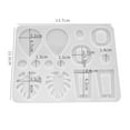 thumbnail image 2 of Silicone Resin Molds for Earrings DIY Mold Crystal Multi Style Epoxy Earrings Keychain Mold Jewelry Pendant Making Tool, 2 of 6