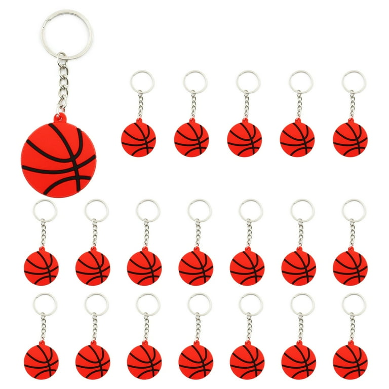 Cogfs 20Packs Basketball Keychain Bulk for Basketball Party Favors Supplies  Team Gifts 