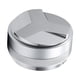 thumbnail image 5 of Tampers de café expreso, nivelador de café de doble cabezal, herramienta profesional de distribución de profundidad ajustable para cafetera, máquina plata 53mm, 5 of 9