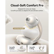 Baseus Open Ear Earbuds, 5g Clip-On Headphones, 40H Playtime,SuperBass 2.0, 4-Mic AI Clear Calls, IP67, Hi-Res LDAC & HiFi4 Acoustic Sound, Bluetooth 6.0, MC1 Pro