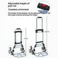 thumbnail image 6 of Lorelo Heavy Duty Trolley with Telescoping Handle Strong Load-bearing Foldable Design Stair Climbing Cart Heavy-Duty Trolley Cart, 6 of 10