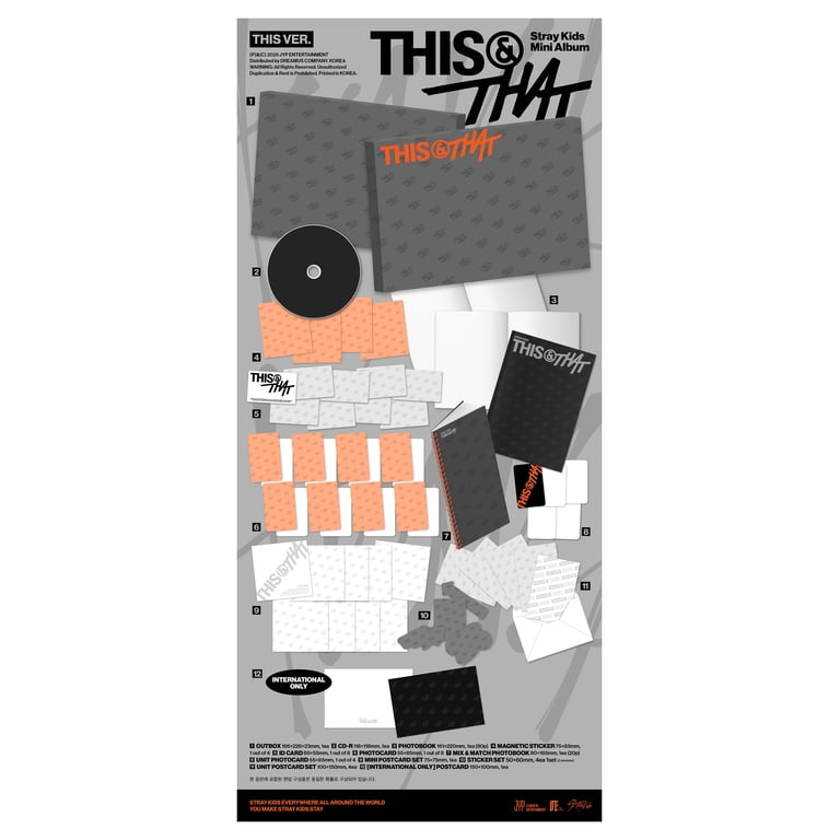 Stray Kids - THIS & THAT (THIS VER.) - Walmart Exclusive CD