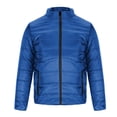 thumbnail image 4 of Aimik Hanes Men's Hooded Puffer Jacket - Insulated Quilted Winter Coat - Weather Resistant Men's Bubble Jacket-Sky Blue XL, 4 of 6
