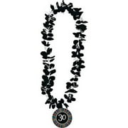 30th Birthday Party Fabric Flower Lei