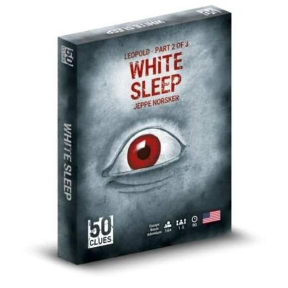 Lion Rampant Games LRGBRGNOGLE02 50 Clues Part Two White Sleep Card