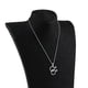 thumbnail image 4 of Cadena de material acero inoxidable con colgante , símbolo de giratorio de cristal Hugo collar de símbolo masculino, 4 of 10