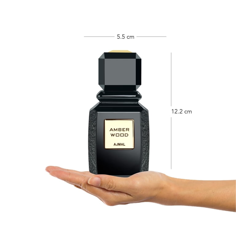香水(男性用) AMBER WOOD AJMAL EDP 50ml Ajmal Amber Wood Unisex Eau De Parfum Spray from W Collection, 3.4