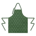 thumbnail image 2 of Green Christmas Tree Apron-Garden Aprons for Women with Pockets-Cotton Linen Waterproof Kitchen Cooking Gardening Aprons Adjustable for Kitchen,Cooking,BBQ and Salon 32"x27", 2 of 7
