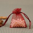 thumbnail image 3 of Lloopyting tote bag Small Gift Bags 30 Pcs Drawstring Organza Jewelry Candy Variety Pack Party Wedding Gift Bags Christmas Day Decoration Mesh Bags Red 13*18cm, 3 of 5