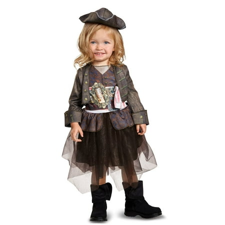 Girls Captain Jack Inspired Tutu Classic Toddler Costume