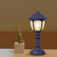 thumbnail image 4 of Lámpara de noche LED de plástico Retro Mesa portátil Luz Regalos de vacaciones (Azul oscuro) Hugtrwg Libre de BPA, 4 of 5