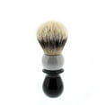 thumbnail image 2 of West Coast Shaving SB-WCS-203 WCS Two-Tone Tall Silvertip Shaving Brush, Gray & Black, 2 of 4