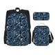 thumbnail image 1 of Disketp Octopus Mochila Estampada de Gran Capacidad con Lonchera y Estuche, Set de 3 Piezas para Estudiantes, 1 of 7