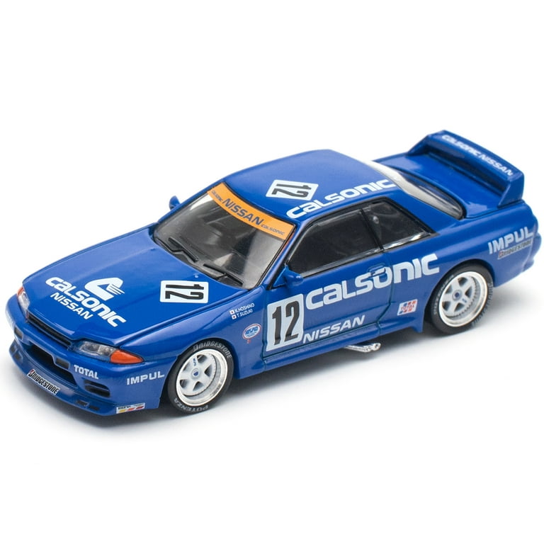 イグニッションモデル1/64　CALSONIC　R32 GT-R デビューウィン GTR R32 RHD #12 