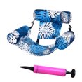 thumbnail image 1 of 1 Pack Inflatable Pool Float Chairs Adults Portable Heavy Duty Swimming Pool Adjustable Blow up Water Floating for Summer Beach Lake Party, 1 of 9