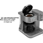 KeurigK-Duo Essentials, Hot & Iced Single-Serve KCup Pod Coffee Maker & Carafe, Moonlight Grey