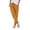 Yellow, variant on TSADFHJI Black Skirt Women Winter Womens Pants Drawstring Back Elastic Waist Pants Casual Trousers with Pockets S Red