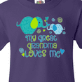 thumbnail image 4 of Inktastic My Great Grandma Loves Me- Cute Elephants Youth T-Shirt, 4 of 5