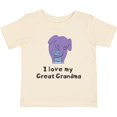 thumbnail image 3 of Inktastic I Love My Great Grandma Elephant Boys Baby T-Shirt, 3 of 5