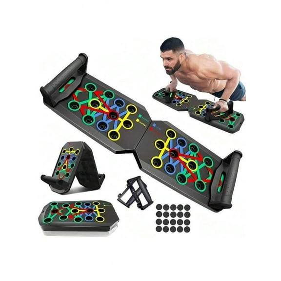 Push-Up Board, 1 Set Of Push-Up Training Board, 20-In-1 Home Fitness Equipment, Chest Muscle Abdominal Muscle Back Muscle Training Equipment