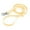 Yellow, variant on PoyPet Waterproof 4ft Dog Leash Small Medium Large Pet Leashes for Walking Training Running,Durable and Odor Proof,Pink L