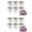 Multicolor2, variant on BESTSKY 2Pcs Guitar Picks, Grip Guitar Accessories,Compact Design Improved Sound Guitar Pick,Multicolor1