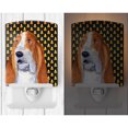 thumbnail image 2 of Basset Hound Halloween Portrait Ceramic Night Light, 2 of 2