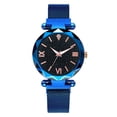 thumbnail image 2 of Xinyolin Elegant Starry Mesh Band Quartz Watch, Women's Daily Life Wrist Watch, 2 of 8