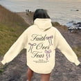 thumbnail image 6 of XIAOCHA WoMen's Valentine's Day Hoodie loose fit Long-Sleeve Hooded Pullover Bow-Accented Soft comfy Casual hoodies, 6 of 7